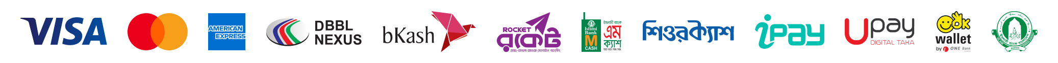 logos of secure payment systems in Bangladesh
