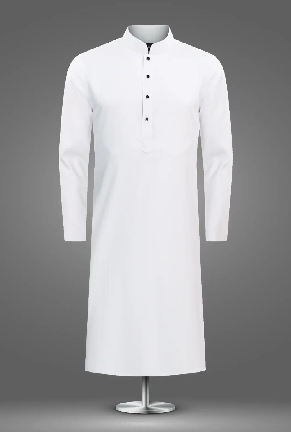 Solid White Luxury Panjabi