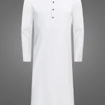 Solid White Luxury Panjabi