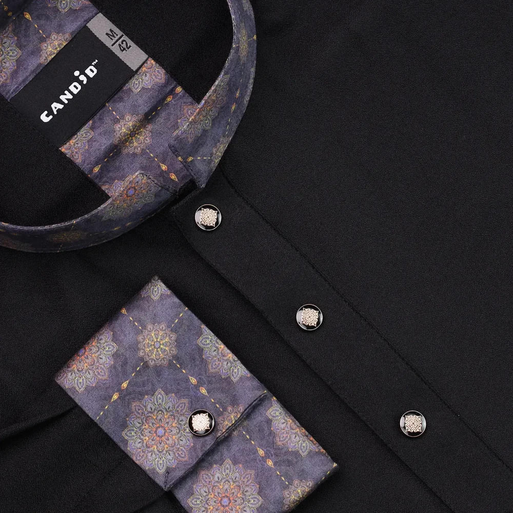 Luxury Black Premium Panjabi - Image 2