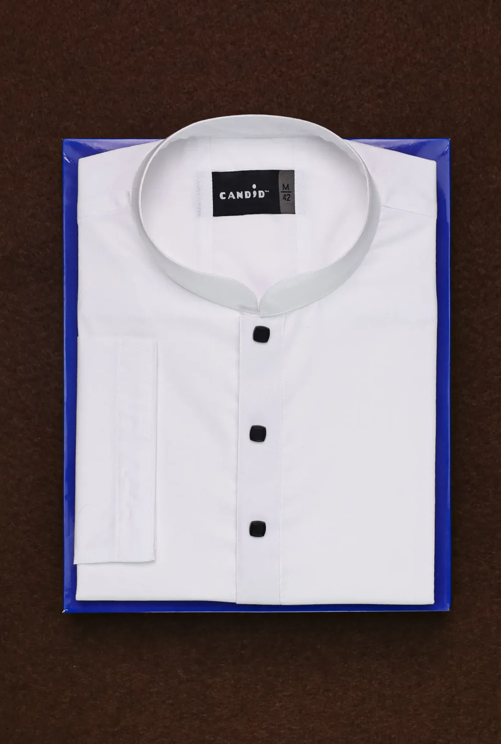 Solid White Luxury Panjabi - Image 3