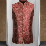 Elegant Koti - Maroon Red