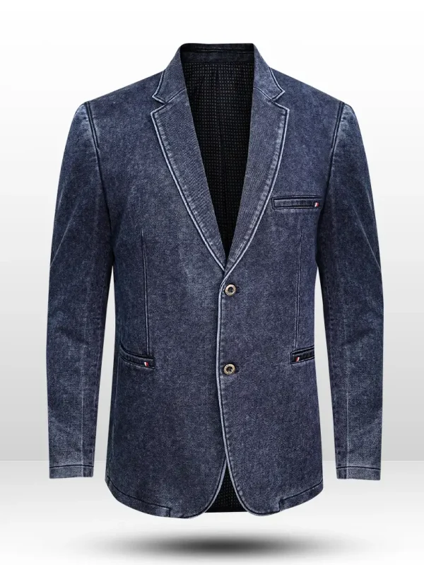 Candid Casual Blazer - Denim